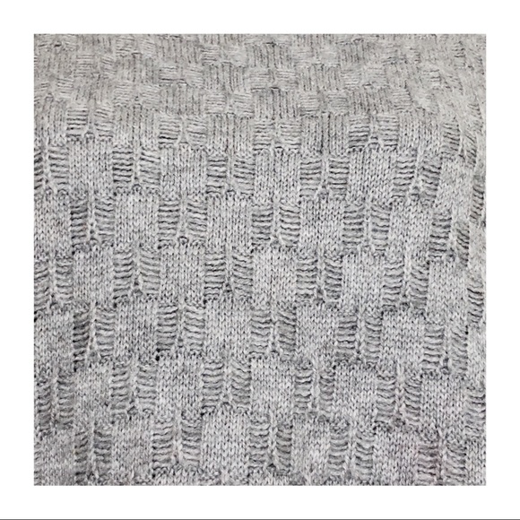 VINCE CAMUTO | Gray Mock Neck Sweater Large - Picture 7 of 14